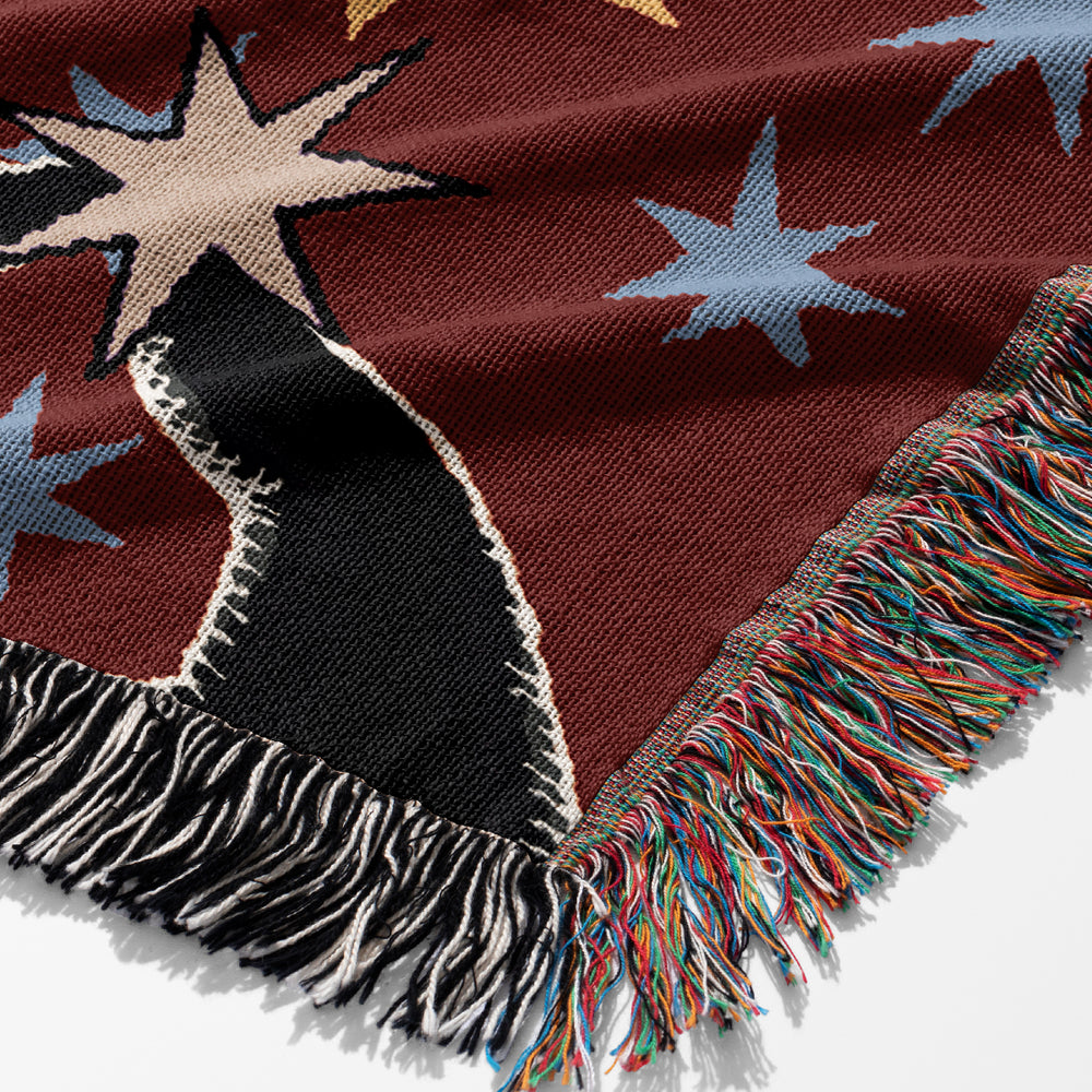 
                  
                    Tarot Jacquard Woven Blanket (Red) | Harper & Blake
                  
                