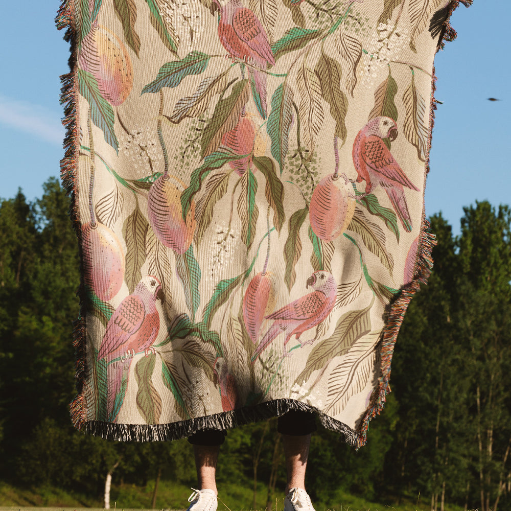 
                  
                    Moody Mango Garden By Rebecca Elfast Jacquard Woven Blanket (Light) | Harper & Blake
                  
                