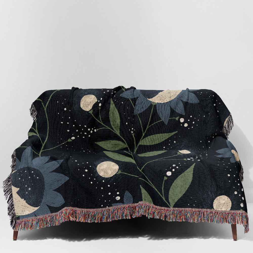 
                  
                    Hermia By Amy MacCready Jacquard Woven Blanket (Black) | Harper & Blake
                  
                