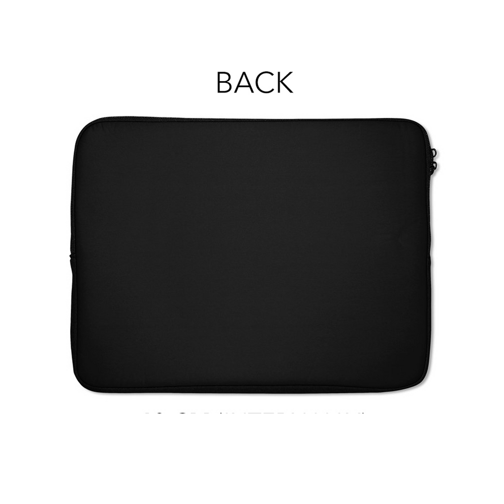 
                  
                    Back of Laptop Sleeve - Black Plain | Harper & Blake
                  
                