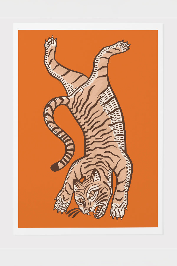 Tiger Giclée Art Print Poster (Desert Dusk) | Harper & Blake