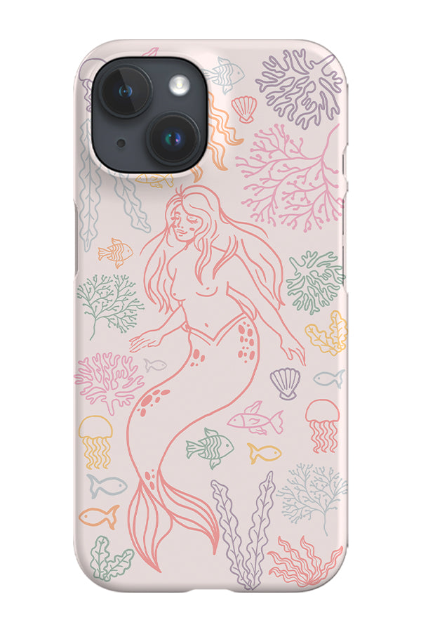 Mermaid Coral Reef Phone Case (Pink) | Harper & Blake