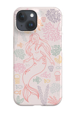 Mermaid Coral Reef Phone Case (Pink)