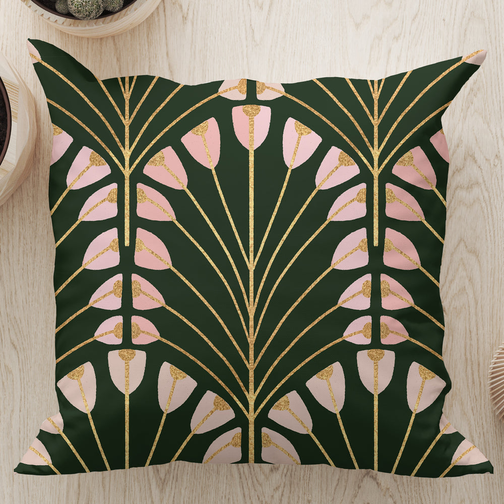 
                  
                    Jacques By Amy MacCready Square Cushion (Green Pink) | Harper & Blake
                  
                