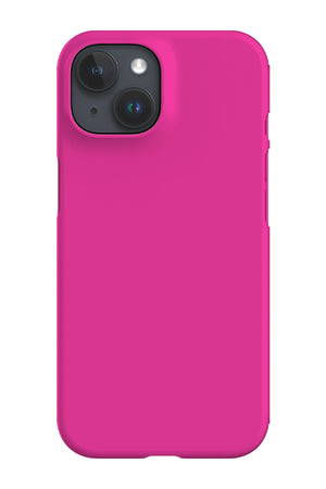 Fuchsia Pink Plain Block Colour Phone Case | Harper & Blake