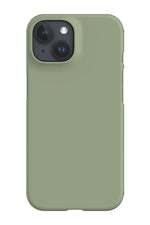 Sage Green Plain Block Colour Phone Case