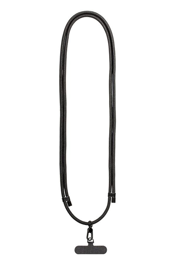 Stylish Adjustable Cross Body Phone Strap in Black