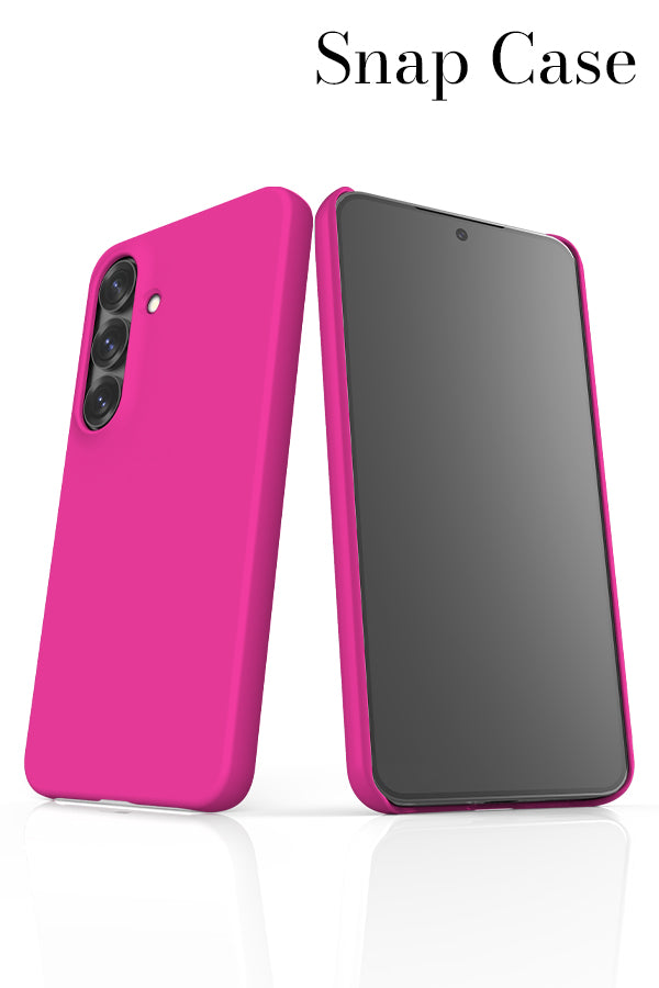 Plain Block Colour Samsung Galaxy Snap Phone Case (Fuchsia Pink) | Harper & Blake