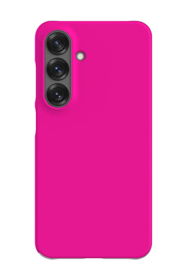 Plain Block Colour Samsung Galaxy Phone Case (Fuchsia Pink) | Harper & Blake