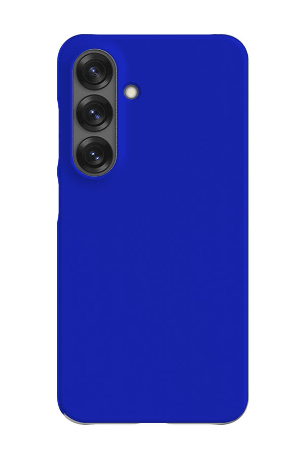 Azure Blue Plain Block Colour Samsung Galaxy Case | Harper & Blake