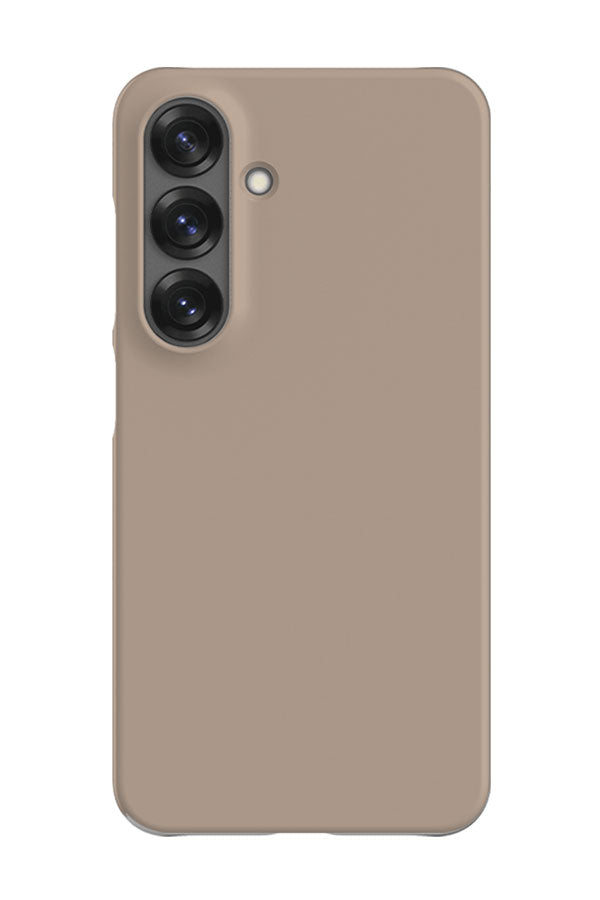 Still Tone Block Colour Samsung Galaxy Phone Case (Clay Taupe) | Harper & Blake