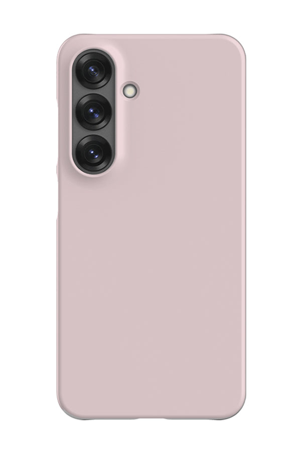 Pastel Pink Plain Block Colour Samsung Galaxy Case | Harper & Blake