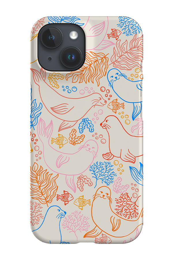 Seal Coral Reef Phone Case (Bright)