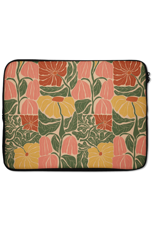 
                  
                    Abstract Flower Pattern Laptop Sleeve (Multicolour) | Harper & Blake
                  
                