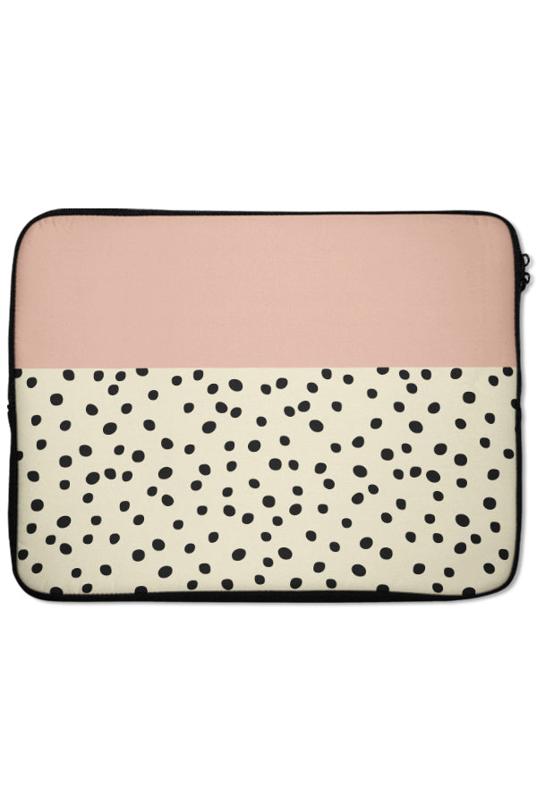 
                  
                    Geo Dots Laptop Sleeve (Peach) | Harper & Blake
                  
                