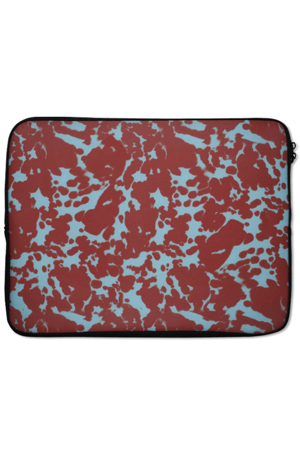 Tortoise Print Laptop Sleeve (Red) | Harper & Blake