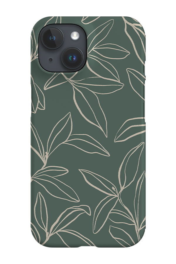 
                  
                    Line Art Willow Leaves Phone Case (Green Beige) | Harper & Blake
                  
                