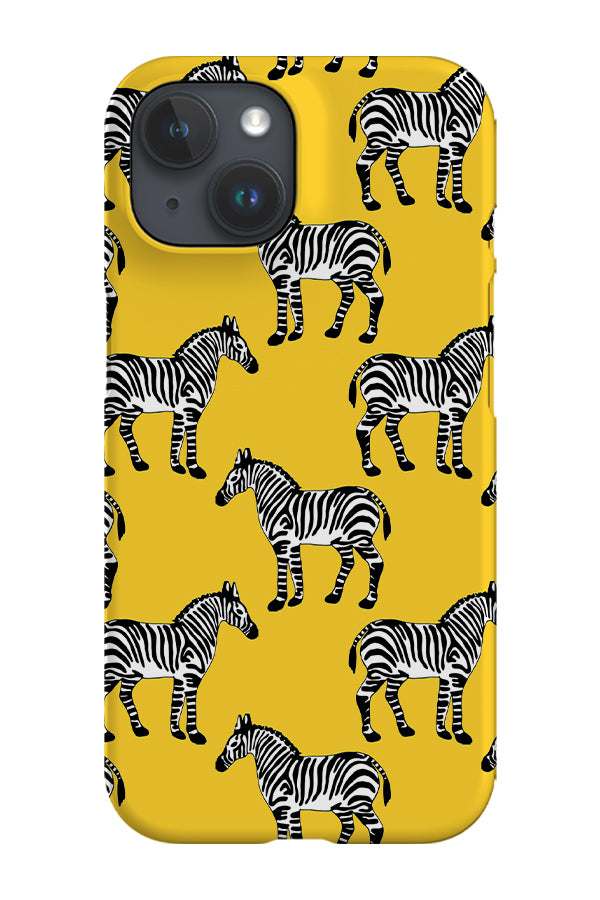Zebras Phone Case (Yellow)