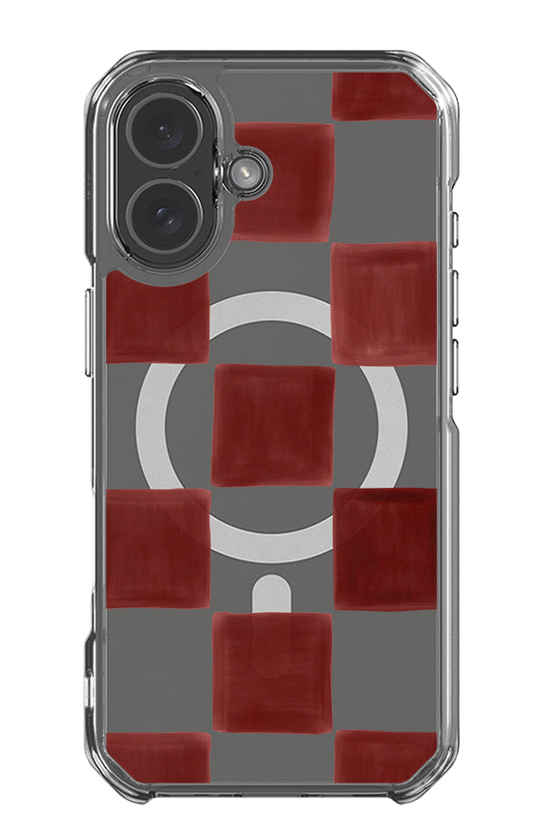 Check Clear Impact MagSafe Phone Case – Bold Painted Design – Harper ...