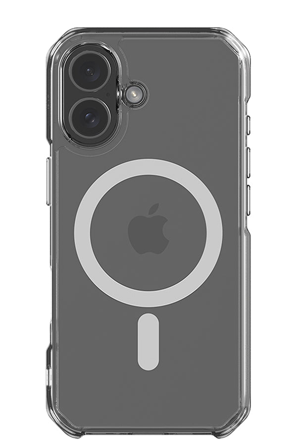 Clear impact magsafe phone case front detail
