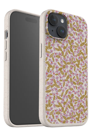 Floritago by Álex Roda Eco Bamboo Phone Case (Lilac) | Harper & Blake