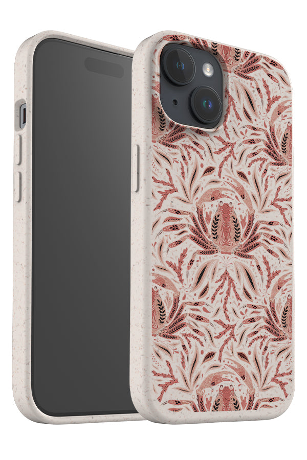 Even Crabs Can be Pretty by Cassandra O’Leary Eco Bamboo Phone Case (Red) | Harper & Blake