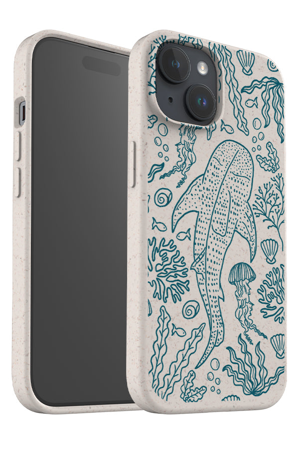 
                  
                    Whale Shark Coral Reef Eco Bamboo Phone Case (Blue) | Harper & Blake
                  
                