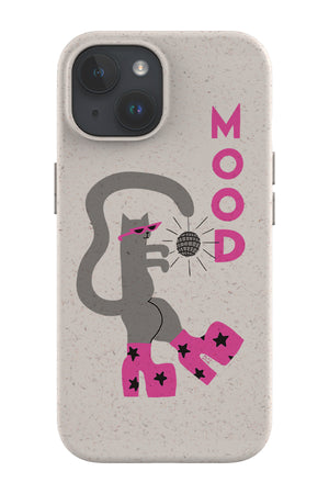 Mood Cat by Aley Wild Eco Bamboo Phone Case | Harper & Blake
