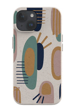 Midcentury Palm Springs Placement by Kattern Design Eco Bamboo Phone Case
