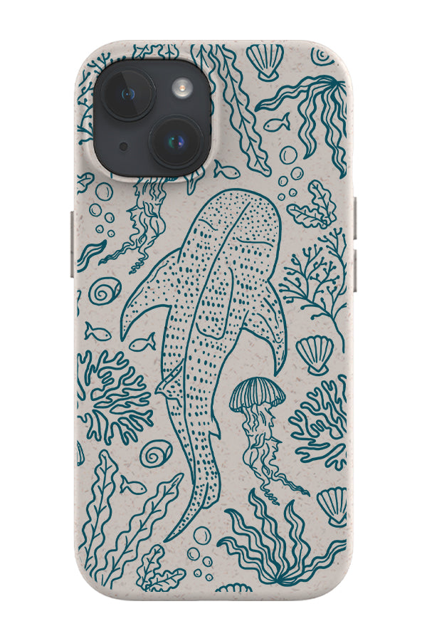 
                  
                    Whale Shark Coral Reef Eco Bamboo Phone Case (Blue) | Harper & Blake
                  
                