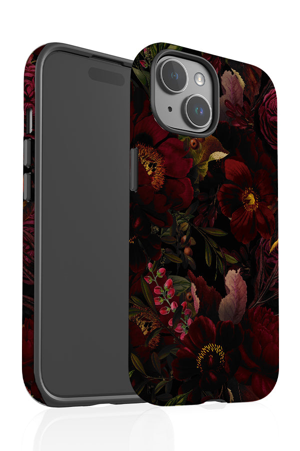 Dark Vintage Night Garden By Uta Naumann MagSafe Phone Case (Dark) | Harper & Blake