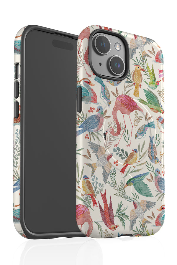 
                  
                    Birdwatcher's Dream By Rebecca Elfast MagSafe Phone Case (Beige) | Harper & Blake
                  
                