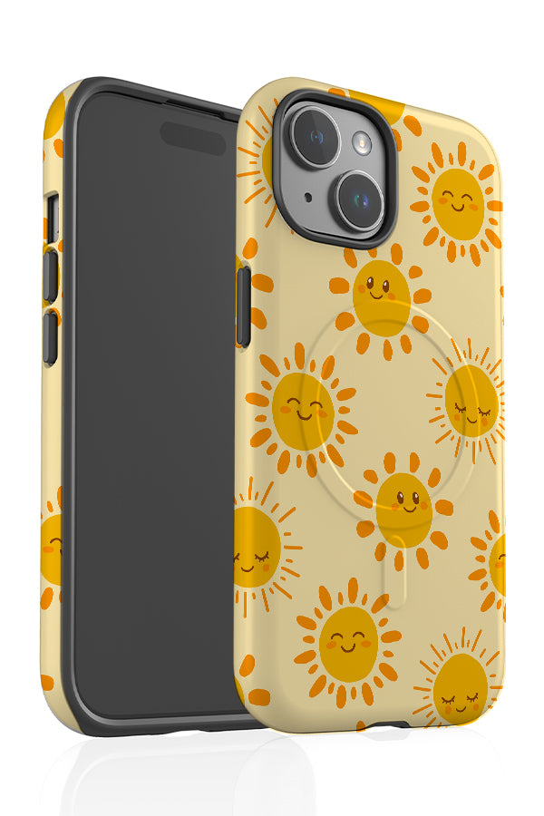 Cute Sun MagSafe Phone Case (Yellow) | Harper & Blake