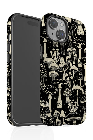 Mushroom Collection by Misentangledvision MagSafe Phone Case (Black) | Harper & Blake