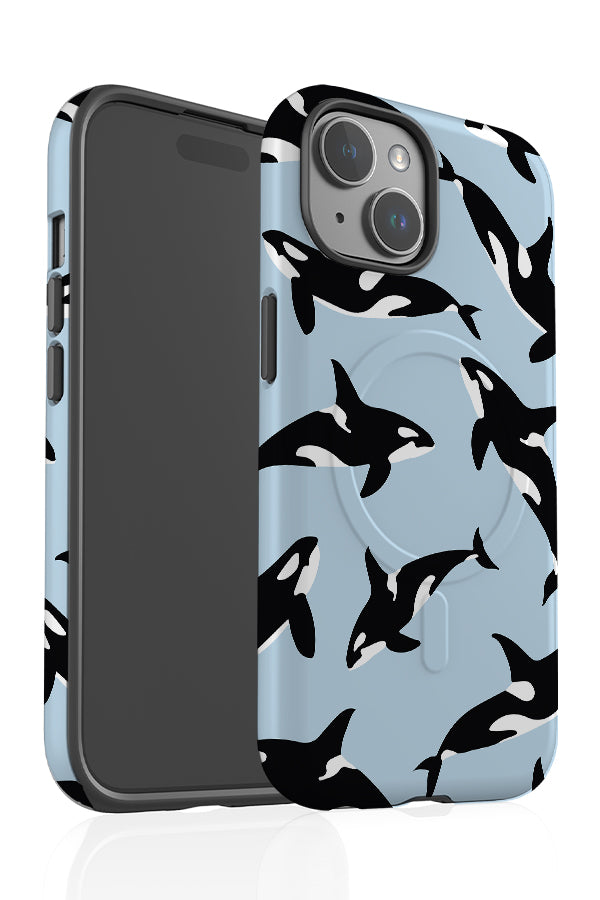 Orca MagSafe Phone Case (Light Blue) | Harper & Blake