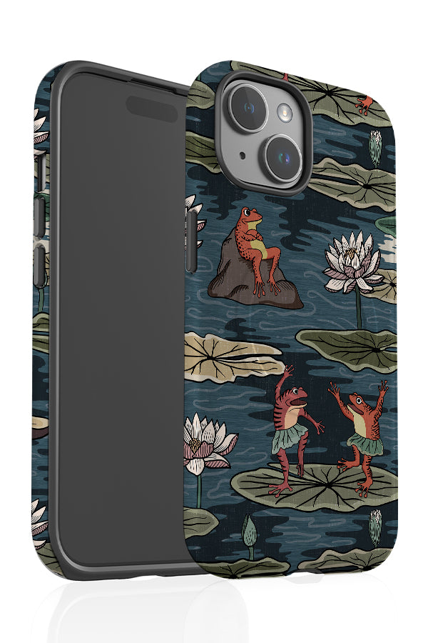
                  
                    Quirky Frogs by Misentangledvision MagSafe Phone Case (Blue) | Harper & Blake
                  
                