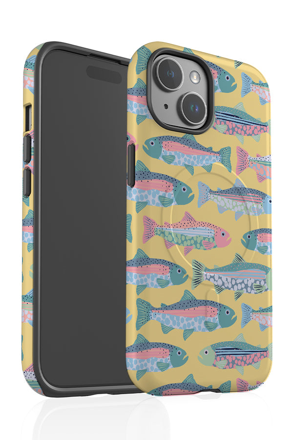 
                  
                    Trout by Louise Margaret MagSafe Phone Case (Yellow) | Harper & Blake
                  
                