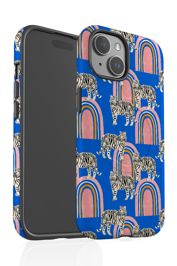 
                  
                    Tigers and Rainbows by Tara Reed MagSafe Phone Case (Blue) | Harper & Blake
                  
                