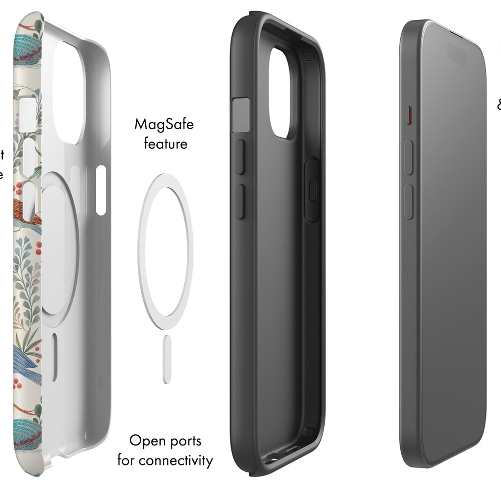 
                  
                    Birdwatcher's Dream By Rebecca Elfast MagSafe Phone Case (Beige) | Harper & Blake
                  
                
