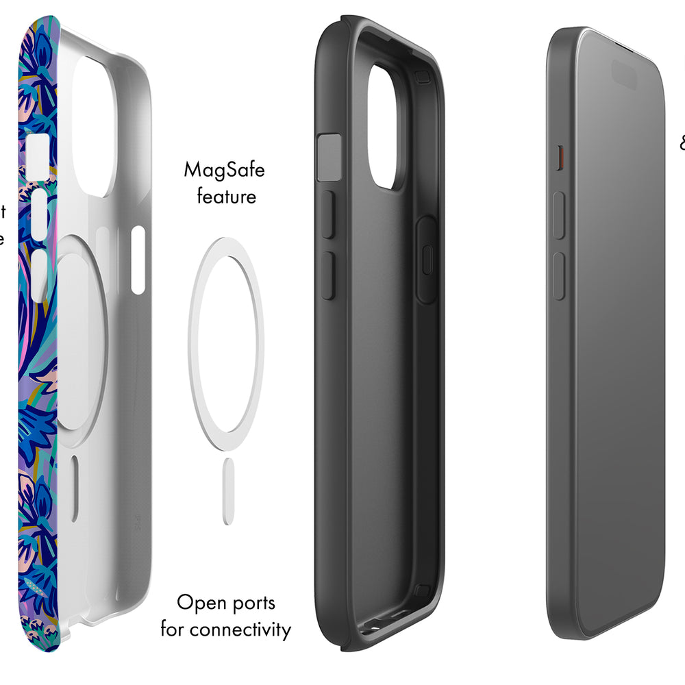 
                  
                    Bluebells by Pip&Lo Masha Volnova MagSafe Phone Case (Blue) | Harper & Blake
                  
                