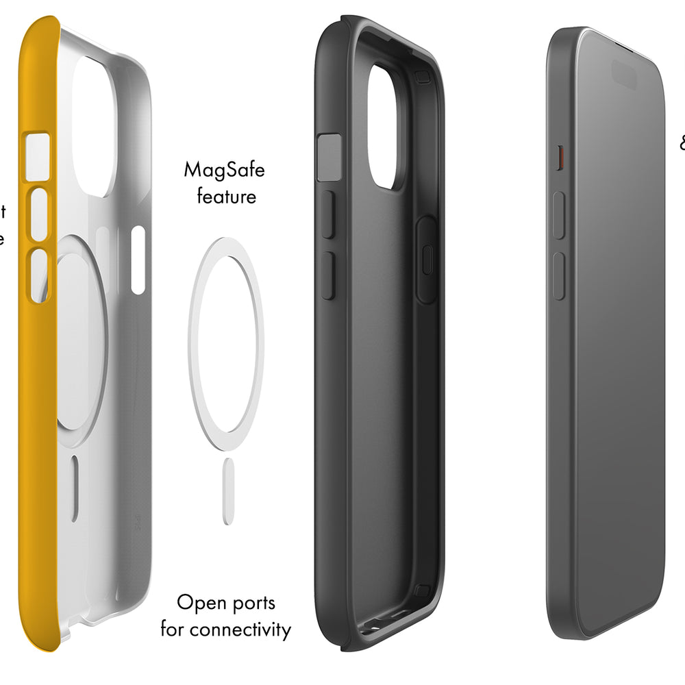 
                  
                    Minimalist Cheetah MagSafe Phone Case (Yellow) | Harper & Blake
                  
                