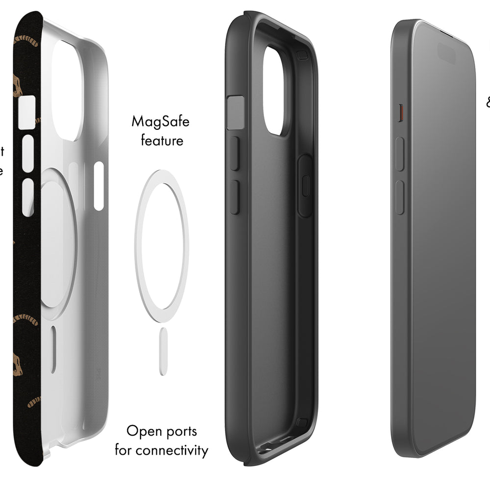
                  
                    Tiger Print MagSafe Phone Case (Black) | Harper & Blake
                  
                