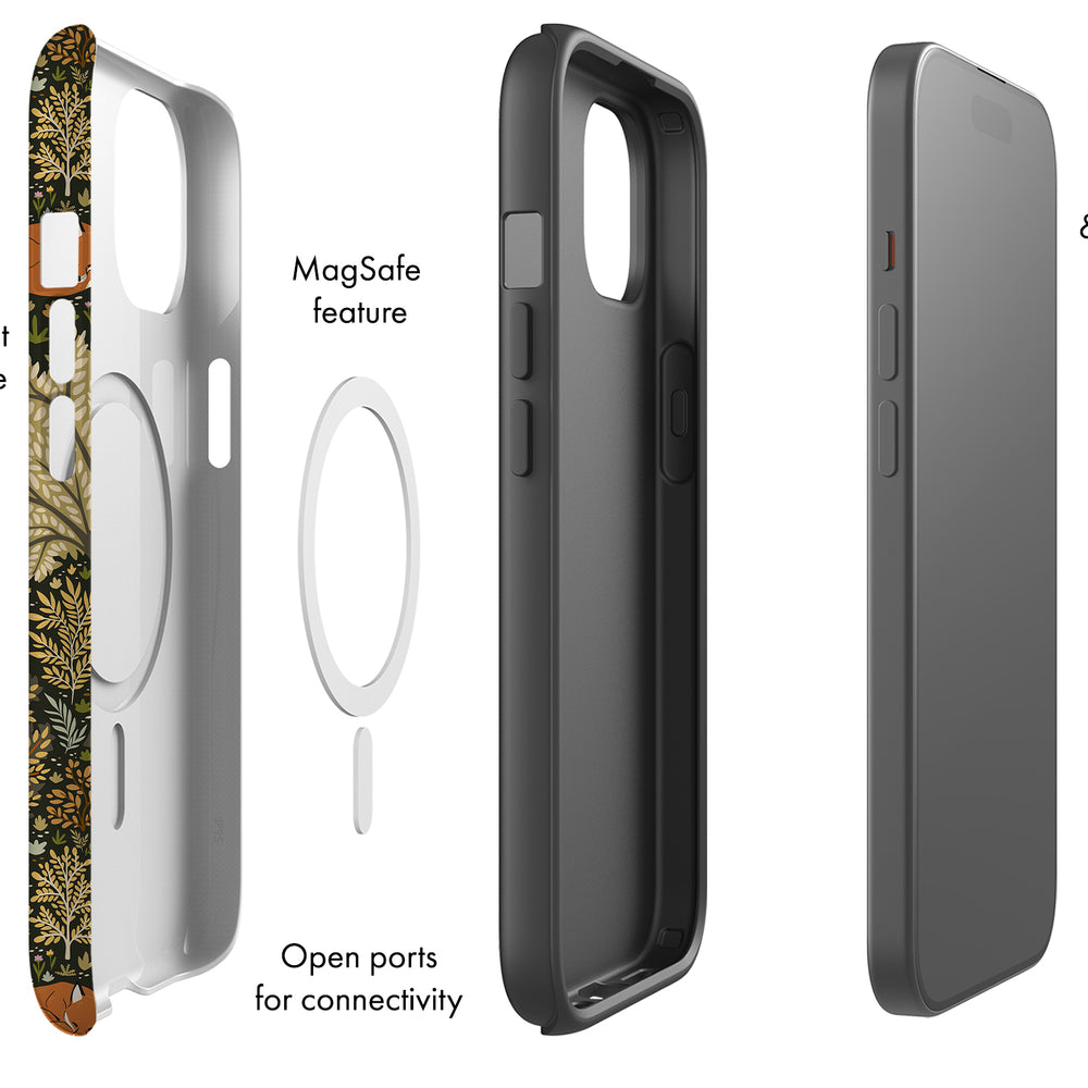 
                  
                    Woodland Fox by Serena Archetti MagSafe Phone Case (Green) | Harper & Blake
                  
                