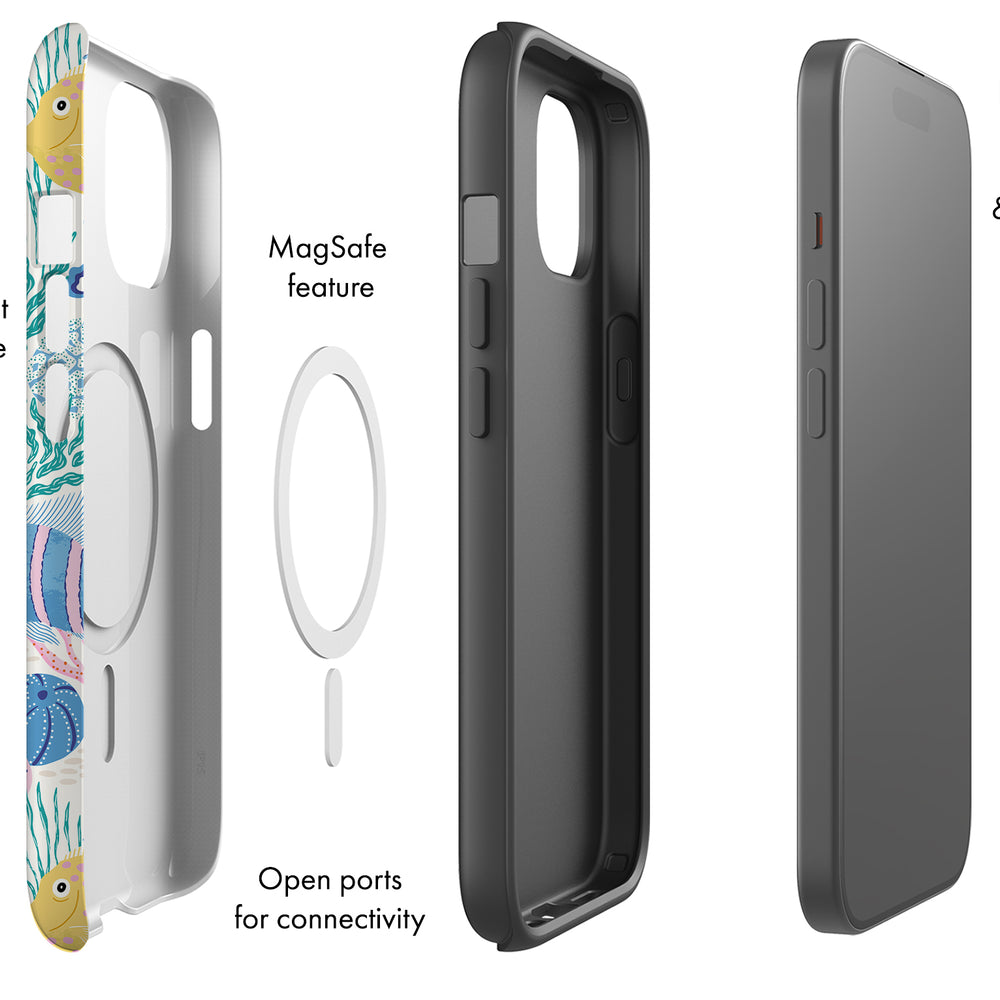 
                  
                    Coral Reef by Vivian Hasenclever MagSafe Phone Case (White) | Harper & Blake
                  
                