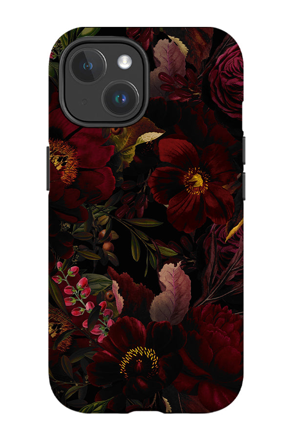 Dark Vintage Night Garden By Uta Naumann MagSafe Phone Case (Dark) | Harper & Blake