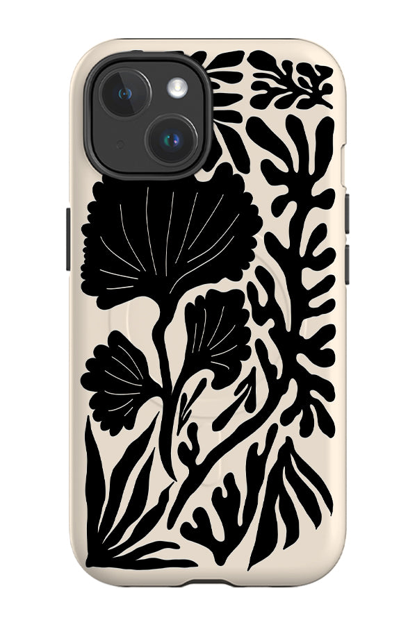 Abstract Coral Reef MagSafe Phone Case (Cream) | Harper & Blake