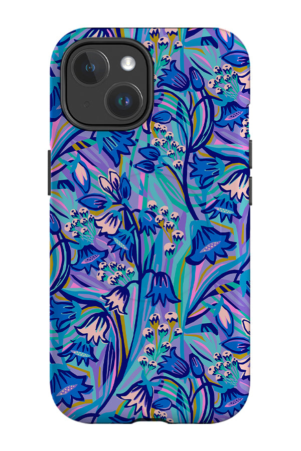 Bluebells by Pip&Lo Masha Volnova MagSafe Phone Case (Blue) | Harper & Blake