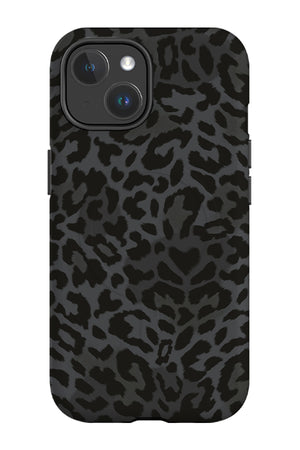 Leopard Print MagSafe Phone Case (Grey) | Harper & Blake