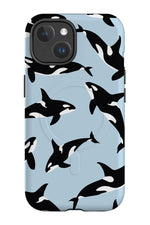 Orca MagSafe Phone Case (Light Blue)