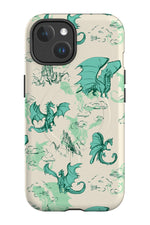 Dragon by Patternstate MagSafe Phone Case (Beige)